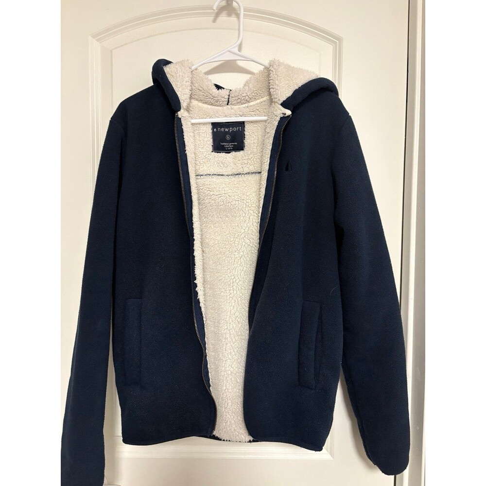 Newport brand fleece jacket faux Sherpa lining Small men’s/women’s